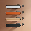 Modern Door Handle Minimalist Door Handle Invisible Door Lock Door Handle 3d model