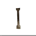 Rusty Metal Hardware Tool With Long Handle For Industrial Repair Work