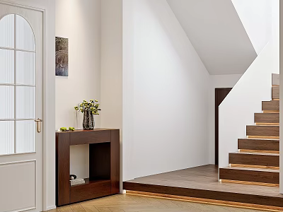 Middle Antique Staircase 3d model