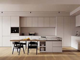 Open Kitchen Modern Kitchen 3d model