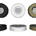 Modern sweeping robot intelligent sweeping machine combination 3d model