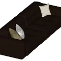 Modern Multiplayer Sofa 3d model