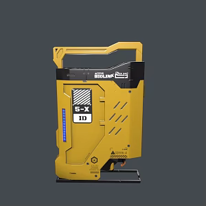 After the battery game 3d model