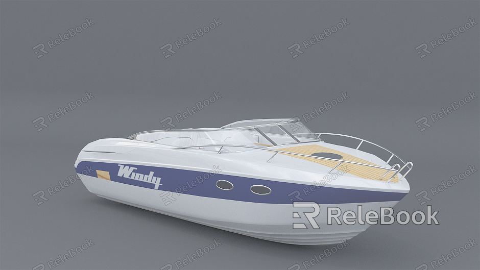 Modern Yacht model