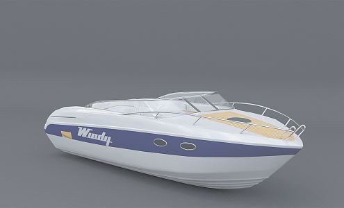 Modern Yacht 3d model