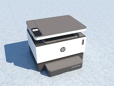 Modern Printers 3d model