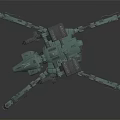 Modern Robots 3d model