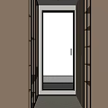 Modern Walk in Closet Interior Design With Custom Cabinets And LED Lighting