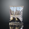 Decorative Ornament Set For Home Decor With Transparent Crystal Geometric Design And Glossy Reflection