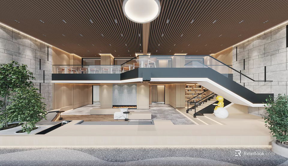 Creative Book Art Design with Illustrative Artwork Layout and Colorful Elements 3d model