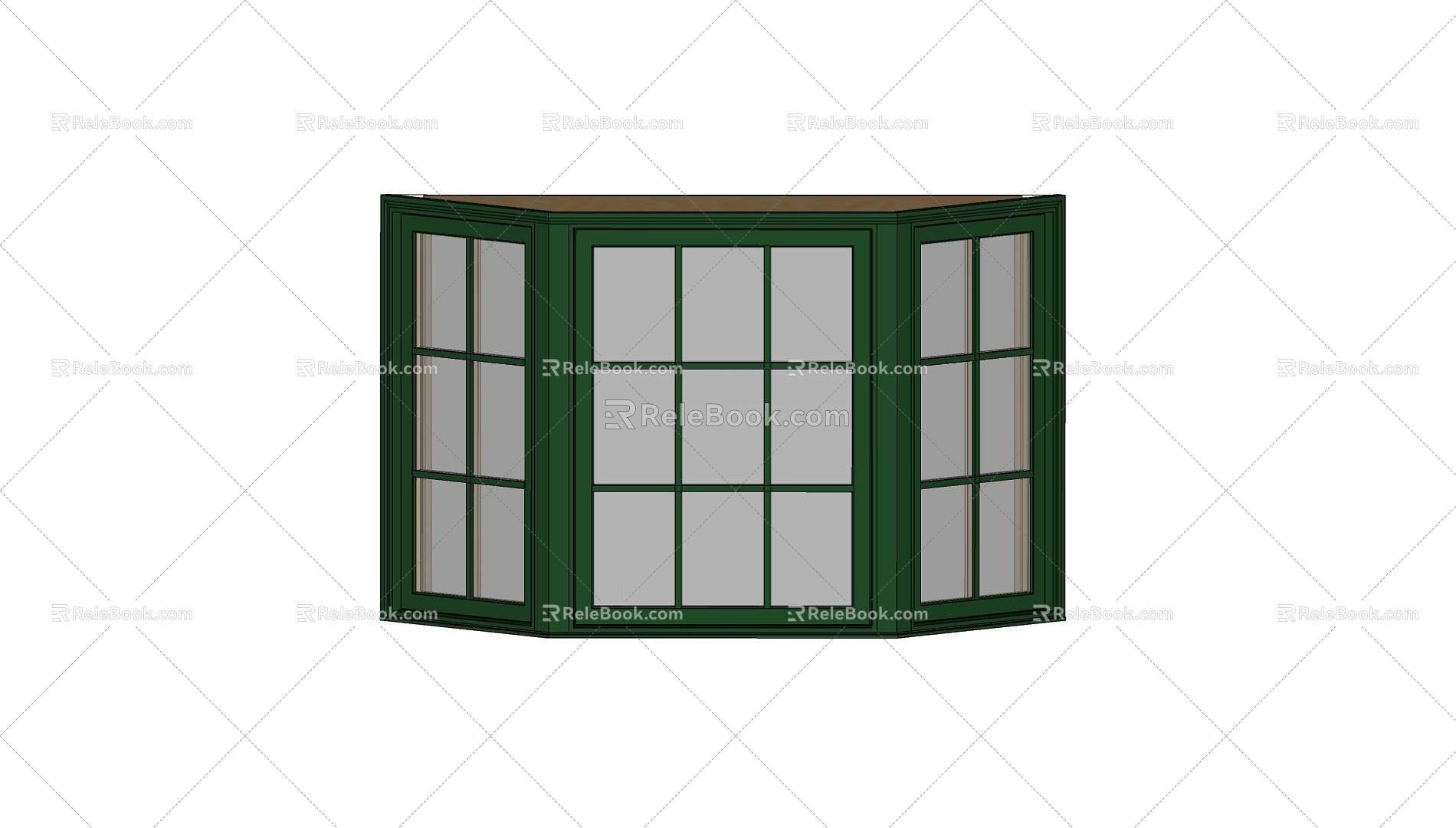 casement window 3d model