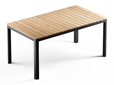 Kave Home Boehner Solid Table 3d model