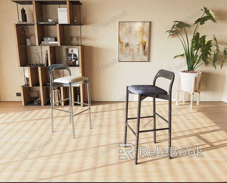 Modern Bar Chair model