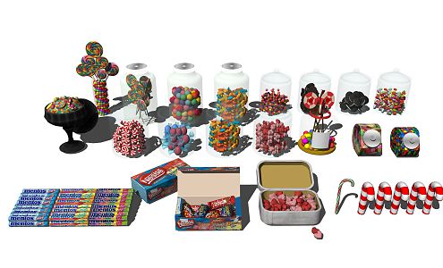 Modern Candy 3d model