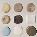 Assorted Decorative Household Cushions With Various Shapes Textured Materials And Colors