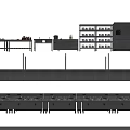 Commercial Kitchen Appliances Featuring Stainless Steel Worktables Storage Racks Cabinets And Refrigerators