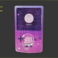 Modern game machine electronic chicken hand game machine hand game machine 3d model