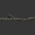 Realistic Stone Scene Components For Decorative Model With Irregular Structures And Natural Textured Surfaces