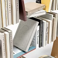 Colorful Stacked Books And Open Magazines With Diverse Sizes And Pages