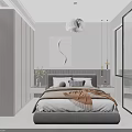 Modern Living And Dining Room Interior With Black Sofa TV Coffee Table And Window