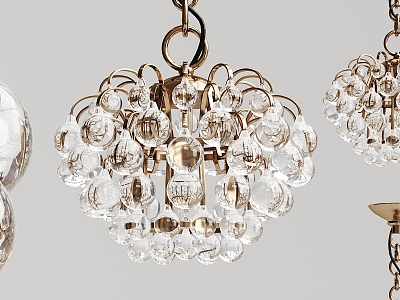 Post-modern chandelier metal crystal chandelier model