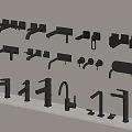 Faucet basin faucet sink faucet 3d model