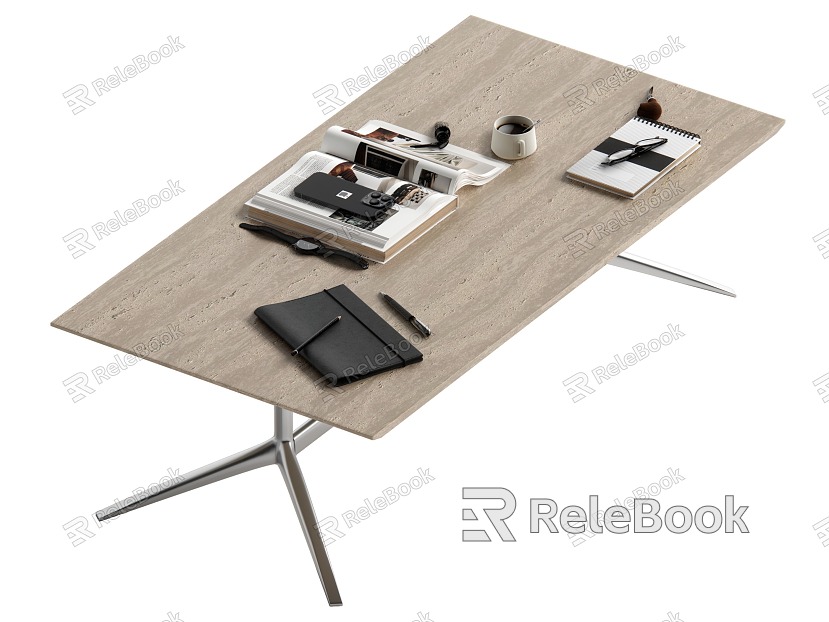 Modern coffee table model