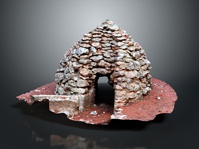 Cave Mountain Cave Realistic model