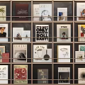 Modern Books 3d model