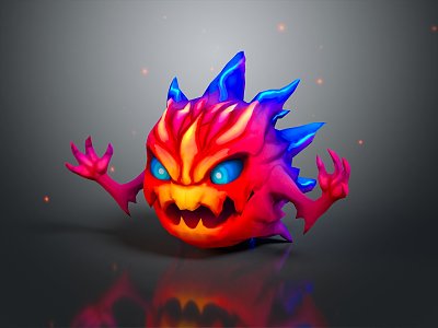 Monster Alien Monster 3d model