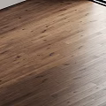 Natural Dark Wooden Floor With Smooth Surface And Warm Natural Grain