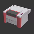 modern printer digital printer three axis printer cnc printer 3d model