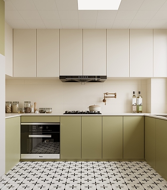 Modern Kitchen 3d model