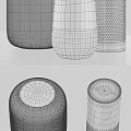 Amazon Wireless Speakers With Modern Black White Design And Various Shapes