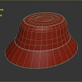 Modern hat cartoon 3d model