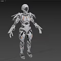 Robot Science Fiction Intelligent Robot 3d model
