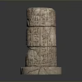 Columns Stone Columns Stone Columns Old Columns Roman Columns Roman Columns Classical Columns Greek Columns 3d model