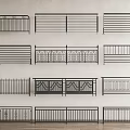 Modern Metal Railings Featuring Various Horizontal Vertical And Decorative Bar Designs