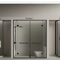 Modern Shower Sauna Designs With Classic Sliding And Minimalist Door Styles
