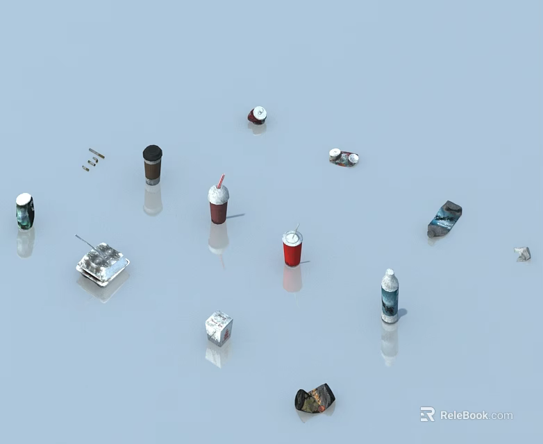 Modern Pet Cabinet With Spacious Storage Shelves And Durable Design Features 3d model