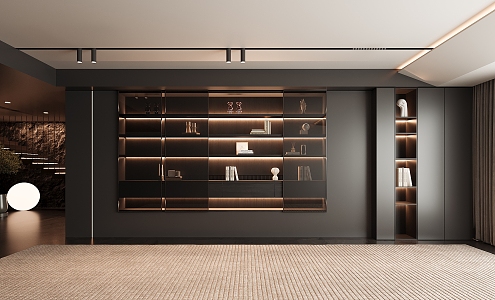 Italian Bookcase 3d model