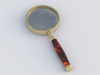 Magnifying glass concave lens ornaments experimental props model