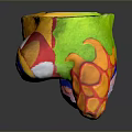 Colorful Abstract Decorative Furniture With Multicolored Patterns And Modern Design