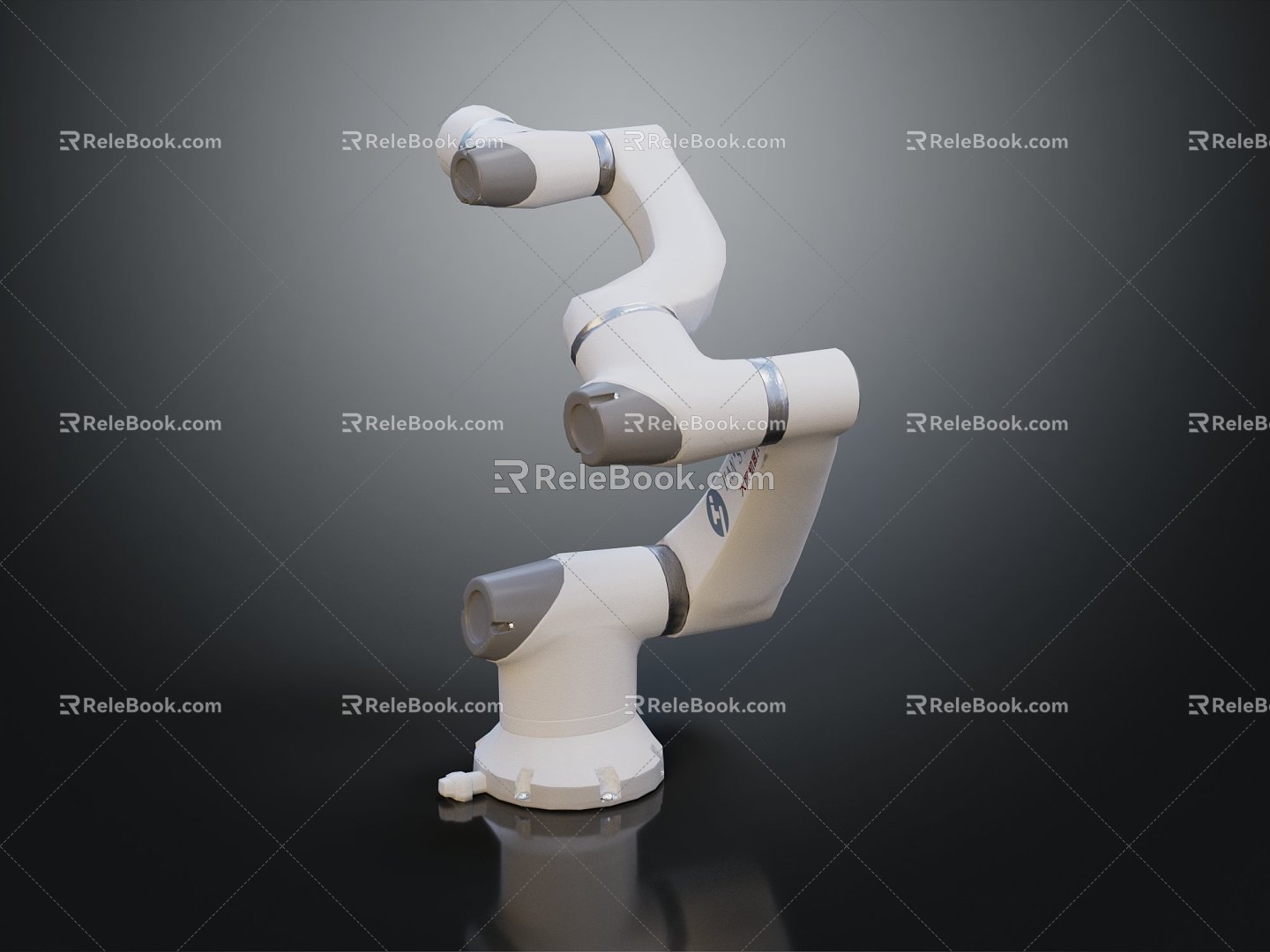 Modern Mechanical Arm Six Axis Arm Robot Arm Mechanical Arm 3d model