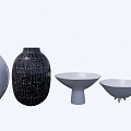 Modern Pottery Pot Ceramics 3d model