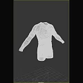 Dark Colored Fitted Long Sleeve Top And Shorts Sportswear Outfit Set