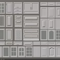 White Door Panels With Various Styles And Designs For Home Decoration
