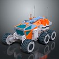 Modern Toy Car Lego Car Lego Buggy Exploration Car 3d model