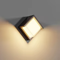 Square Modern Outdoor Wall Mounted Light Fixture With Warm Glow For Exterior