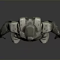 Sci-Fi Armor Alien Armor Sci-Fi Armor High-Tech Armor Futuristic Armor Alien Warrior Armor 3d model